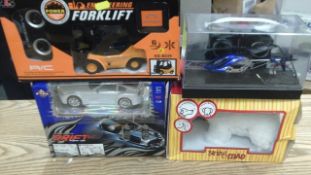 Radio control toy selection -  - boxed in original packaging