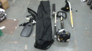 Titan Petrol Multi tool with attachments as pictured - pull cord  works fine