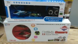 RC helicopter - retail returns - boxed in original packaging