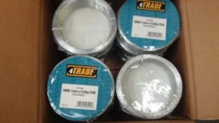 5 boxes of Galvanised wire brand new -1mm x 0.5kg  4trade rrp £4.99 roll ( 10 rolls in box  ) 50