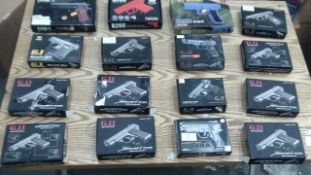 Selection of airsoft BB guns  - retail return - various unknown reasons - Airsoft BB guns - boxed as