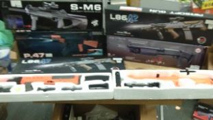 5 x large size bb air rifles - returns - rrp £200+