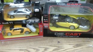 Radio control toy selection -  - boxed in original packaging
