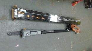 Titan 750 Watt Pole saw - tested working power - boxed in original packaging