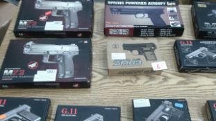 Selection of airsoft BB guns  - retail return - various unknown reasons - Airsoft BB guns - boxed as