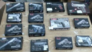 Selection of airsoft BB guns  - retail return - various unknown reasons - Airsoft BB guns - boxed as