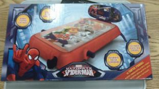 6pcs x Brand new Spiderman Pinball set - boxed in original packaging rrp £14.99