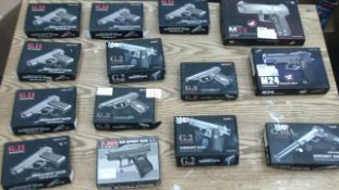 Selection of airsoft BB guns  - retail return - various unknown reasons - Airsoft BB guns - boxed as