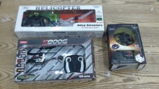 Radio control helicopter selection -  - boxed in original  packaging