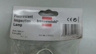 2pcs x Brand new Flourescent inspection lamp - rrp Â£19.99 brunnestahl