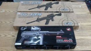 3 x Electric rifles - retail returns -total  rrp £150