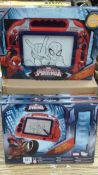 3pcs x brand new Spiderman  magic scribbler pad - boxed in original brand new packaging - rrpp £8.99