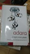 2pcs x Brand new Adara light fitting - boxed in original packaging -