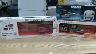 RC helicopter - retail returns - boxed in original packaging