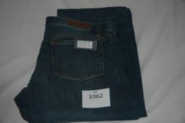 RAKE - jeans colour indigo size 30/34 retail £245