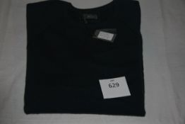 RAKE - cashmere sweatshiert colour dark grey size L retail Â£495