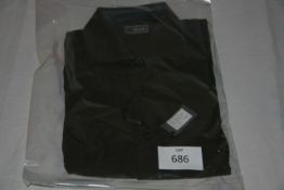 RAKE - shirt colour green size 16 retail Â£175