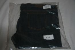 RAKE - jeans indigo size 34