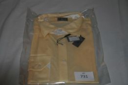 RAKE - shirt colour lemon size m retail Â£285