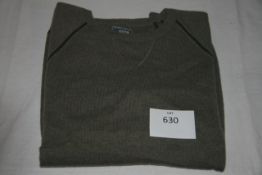 RAKE - cashmere sweatshirt colour brown size L retail Â£495