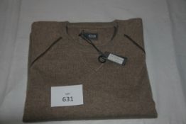 RAKE - cashmere sweatshirt colour brown size L retail Â£495