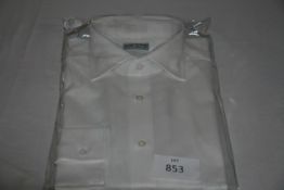 RAKE - shirt colour white size 15 1/2
