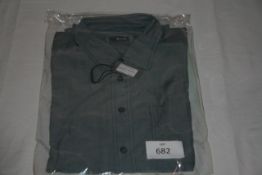 RAKE - shirt colour blue size s retail Â£275