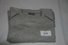 RAKE - cashmere sweatshirt colour grey size Lretail Â£495