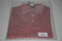 RAKE - polo shirt colour brick size L