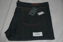 RAKE - jeans colour indigo size 38/35 retail £245