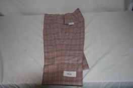 RAKE - trousers colour red size 34 retail Â£295