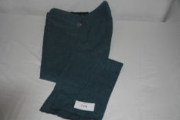 RAKE - Trousers Colour Denim Size 36 Retail Â£295