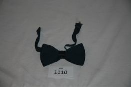 RAKE - knitted silk bow tie colour black