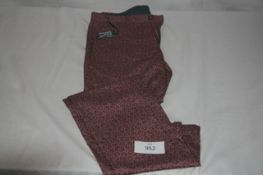RAKE - trousers colour claret size 32