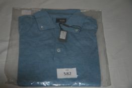 RAKE - polo jumper colour sky size xs retail Â£364