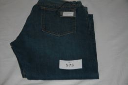 RAKE - jeans indigo size 30 retail Â£245