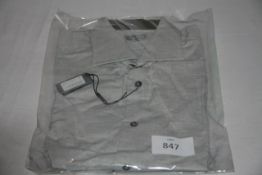 RAKE - shirt colour purple/grey size 16 retail Â£175