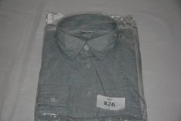 RAKE - shirt colour blue/grey size M