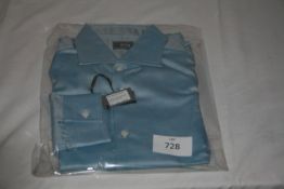 RAKE - shirt colour sky size 16 retail Â£195