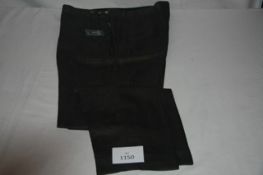 RAKE - trousers colour brown size 40