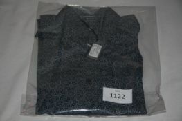 RAKE - shirt colour navy size 15 1/2