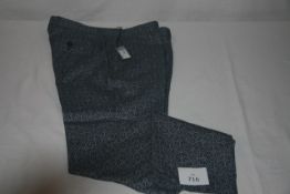 RAKE - trousers colour navy size 34