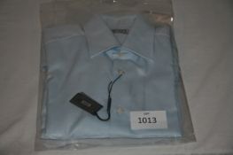 RAKE - shirt colour blue size 15 1/2