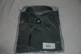 RAKE - shirt colour blue size 17 retail Â£185