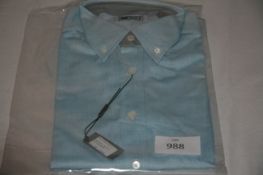 RAKE - shirt colour sky size 15 1/2 retail Â£195