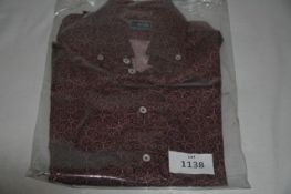 RAKE - shirt colour red size 15 1/2