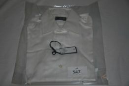 RAKE - shirt white size 15 retail Â£175