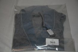 RAKE - cardigan colour grey/blue size M retail Â£245