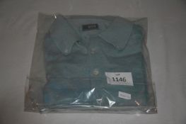 RAKE - polo shirt colour blue size M