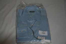 RAKE - shirt colour blue size 15 1/2 retail Â£175